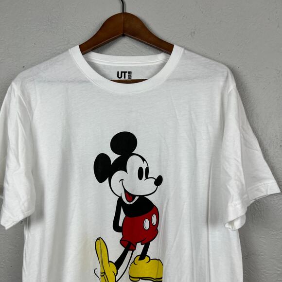 NEW! Disney x Uniqlo Graphic Tee Mickey Mouse - L - Picture 2 of 4